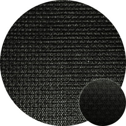 南亞PVC夾網膠皮帆布-單色-黑色