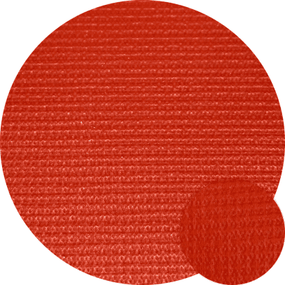 南亞PVC夾網膠皮帆布-單色-紅色
