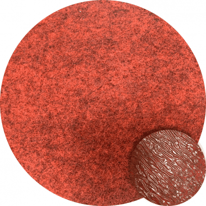 不織布地毯 - 紅(單面覆膜)