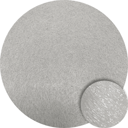 不織布地毯 - 淺灰(單面覆膜)