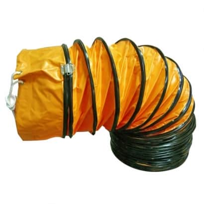 軟連結、風管-橘色PVC伸縮風管